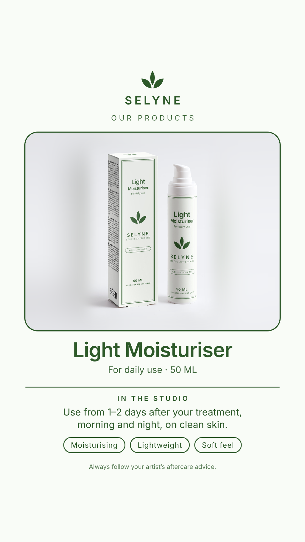 Light Moisturiser